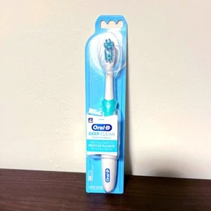 Oral-B Deep Clean Power Green Electric Toothbrush Battery Included New - Picture 1 of 2