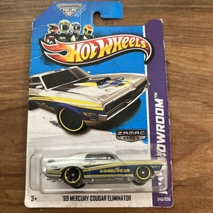 2013 Hot Wheels #243 Walmart Exclusive #7 Zamac ’69 MERCURY COUGAR ELIMINATOR - Picture 1 of 6
