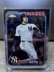 2024 Topps Chrome Lids x Mitchell & Ness Juan Soto New York Yankees 🔥🔥 - Picture 1 of 2