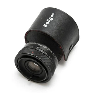 Extension Tube Soligor Converter Auto 2x Canon FD A-1 AE-1 Program AV-1 F-1 Lens - Picture 1 of 12