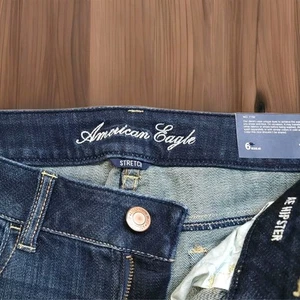 NWT American Eagle AE Hipster Size 6 Womens Stretch Flare Denim Jeans - Picture 1 of 12