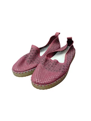 Patrizia By Spring Step Loafers Womans 42 Red Espadrille Flats Casual Breathable - Image 1 of 4