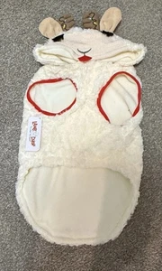 Lamb Chop Pet Animal Costume Size Large Halloween Costume Festive Cheer - Picture 1 of 8