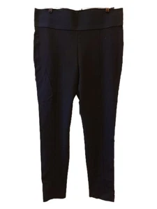 Peter Nygard Slims Straight Ponte Hose Navy Damen Größe XL Stretch Komfort  - Bild 1 von 9