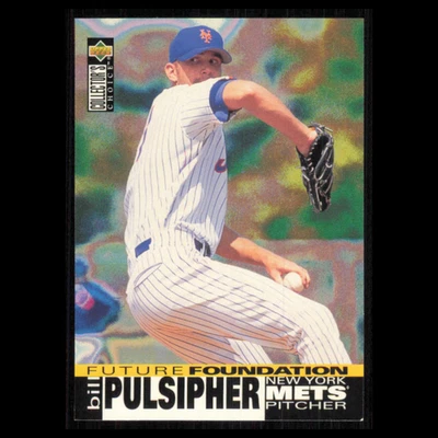 Bill Pulsipher Rookie #35 1995 Upper Deck Collectors Choice New York Mets Card - Image 1 of 3