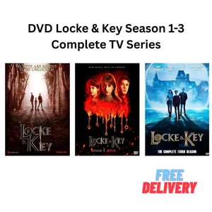 DVD Locke & Key Complete Seasons 1-3 Set Horror TV Series HD Region Free - Imagen 1 de 7