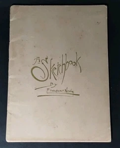 A Sketchbook Ethelbert Nevin Boston Music Co. G Schirmer Piano, Sheet Music 1889 - Picture 1 of 7