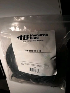 Mini auriculares HamiltonBuhl Smart-Trek con control de volumen en línea STM2BK - Imagen 1 de 2