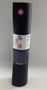 Manduka Pro Yogamatte Black Mat PRO extra lang schwarz 85" x 26".  C1A-c - Bild 1 von 5
