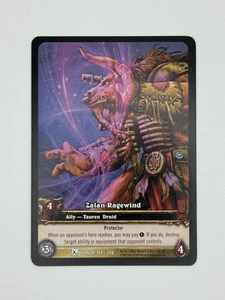World of Warcraft TCG Honor 149/208 Extended Art Zalan Ragewind - Picture 1 of 1