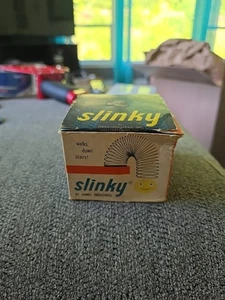 Vintage 60er Kupfer Slinky Spielzeug James Industries im Originalkarton - Bild 1 von 6