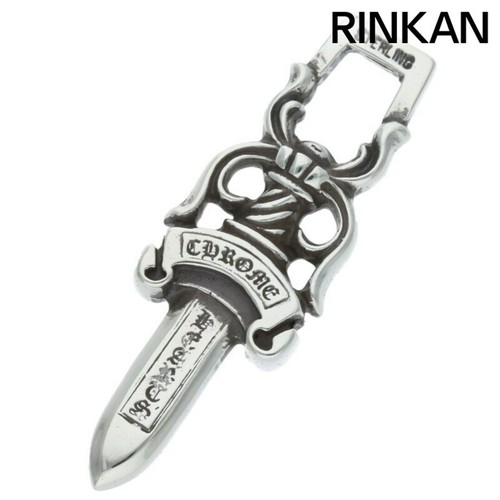 CHROME HEARTS cuori cromati #10DAGGER #10ダーペンダント ciondolo argento collana top per uomo usa