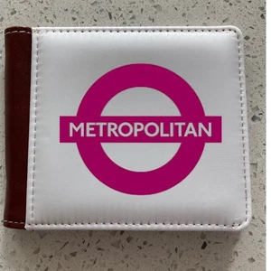 Tarjeta billetera ferroviaria Metropolitan Line transporte de Londres - Imagen 1 de 3