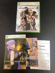 Dead or Alive 4 DoA 4  Complete set CIB Import Japan Xbox 360 Japanese ver. - Picture 1 of 5