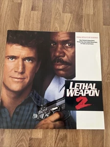 LETHAL WEAPON 2 Rare 1989 12” Vinyl Soundtrack Album GEORGE HARRISON - Picture 1 of 16