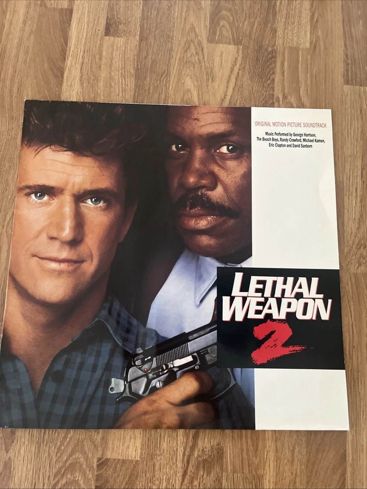 LETHAL WEAPON 2 Rare 1989 12” Vinyl Soundtrack Album GEORGE HARRISON - Image 1 of 4