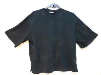 Camiseta Uniqlo Hombro Caído Negra Talla M Foto 1 de 4