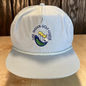 Vintage Lake Padden Golf Course Hat Imperial Headwear 80s Bellingham Washington - Picture 1 of 13
