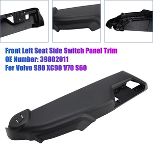 Panneau de siège avant gauche 39802011 Pour Volvo S80 XC90 V70 S60 07-14 - Picture 1 of 13