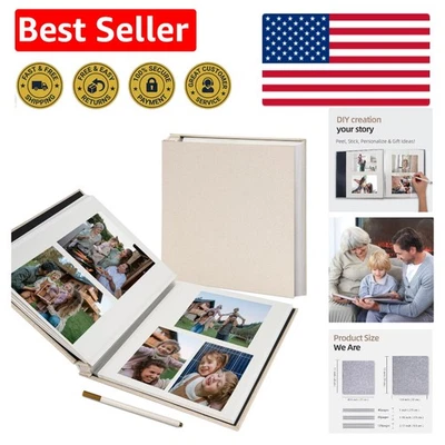 Álbum de recortes de lujo para cualquier ocasión - 40 páginas y bolígrafo metálico incluido Foto 1 de 4