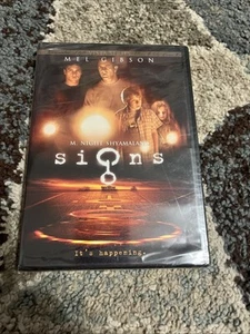 Signs (DVD, 2002) New Sealed Mel Gibson Joaquin Phoenix Alien Family Drama Flick - Picture 1 of 2