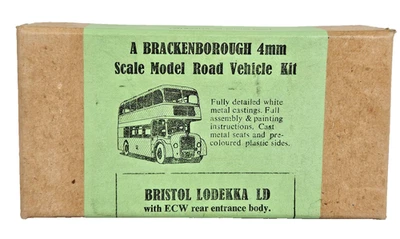 Kit de autobús de entrada trasera Brackenborough escala 4 mm Bristol Lodekka LD ECW en caja. Foto 1 de 4