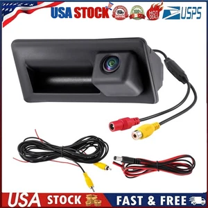 Car Trunk Handle HD Rear View Backup Parking Camera for Audi A4 A6 A8L S5 Q3/Q5 - Picture 1 of 19