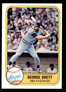 1981 Fleer #655 George Brett Royals MINT