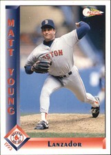 1993 Pacific Spanish Baseball Card #39 Matt Young