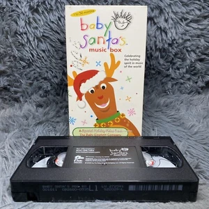 Baby Einstein: Baby Santas Music Box VHS Tape 2000 Learning Fun Educational Kids - Foto 1 di 8