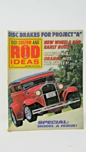 1001 Custom and Rod Ideas Magazine January 1977 - Special Model A Issue - Picture 1 of 2