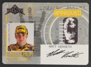 Matt Kenseth 2007 Press Pass Stealth NASCAR Racing Card #MA15 (NM) - Picture 1 of 2