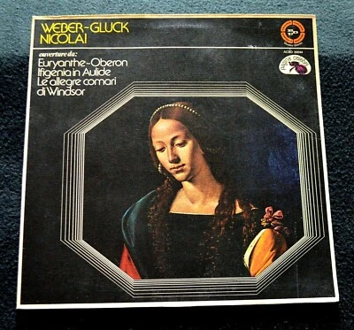 WEBER, GLUCK, NIOLAI- OUVERTURE-PAGINE CELEBRI-QUADRAPHONIC-1974-ITALY-AcSQ60044 - Image 1 of 4