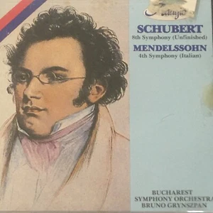 Schubert Mendelssohn CD AD018 Schubert Symphony 8 Mendelssohn Symphony 4 - Picture 1 of 7