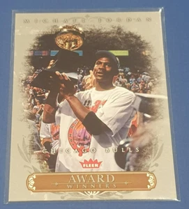 2007-8 Fleer Award Winners Michael Jordan 19988 NBA MVP Card #AW13 - Chicago - Picture 1 of 1
