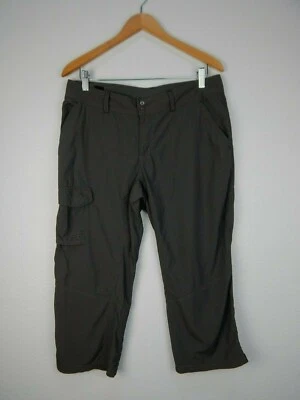 Columbia Omini-Shade Womens Olive Green Capri Cargo Style Hiking Pants Sz 10 - Image 1 of 4