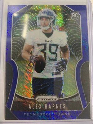 2019 Prizm Alex Barnes Blue Shimmer FOTL /10 🔥💎🔥💎 - Image 1 of 2