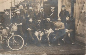 + AK Fotokarte Militär Regiment 4. Genie RT54 ? + - Bild 1 von 2