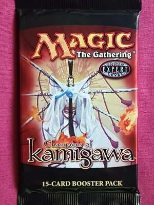 Magic The Gathering CHAMPIONS OF KAMIGAWA New Sealed Booster Pack MTG - Image 1 of 4