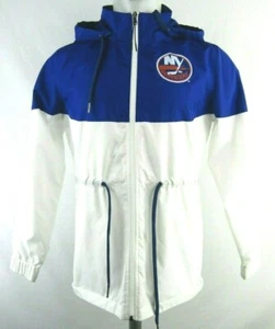 Rompevientos ligero New York Islanders para mujer G-III azul cremallera completa NHL - Imagen 1 de 5