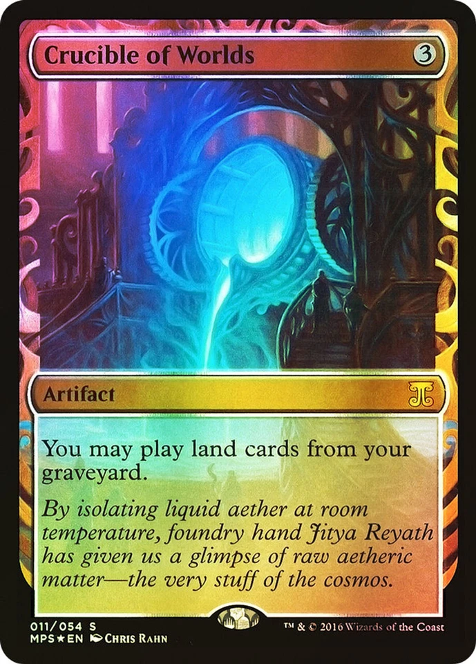 MtG - Crucible of Worlds - Kaladesh Masterpieces - NM Foil - Image 1 of 1