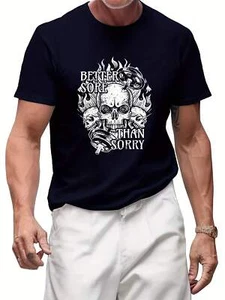 Round Neck Printed T-shirt Casual Short Sleeved Top For Spring And Summer, Perso - Picture 1 of 6