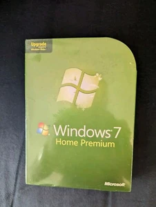 Microsoft Windows 7 Home Premium Upgrade 32 & 64 Bit DVDs MS WIN =RETAIL BOX= - Picture 1 of 7