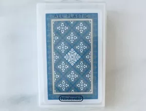 Nintendo plastic playing cards NAP622 Indigo blue,New - Picture 1 of 3