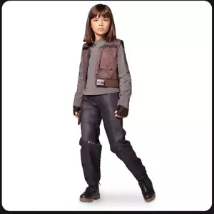 Disney Store Star Wars Jyn Erso Costume Cosplay for Kids NEW Rogue One Sz 7/8 - Picture 1 of 2