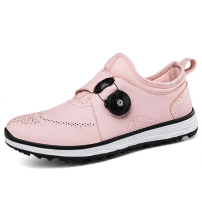 Breathable Golf Shoes Mens Women Golf Racing Sneaker Outdoor Golfing Sport Shoes - Image 1 of 4