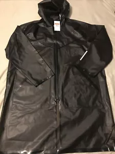 NUOVO NIKE NSW TECH PACK GIACCA WINDRUNNER CJ5128-010 NERO IMPERMEABILE XXL 2XL - Foto 1 di 9