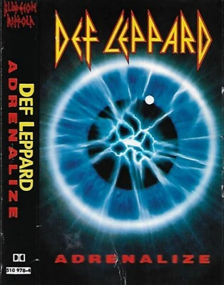 Def Leppard Adrenalize CASSETTE ALBUM ROCK HARD ROCK - Image 1 of 4