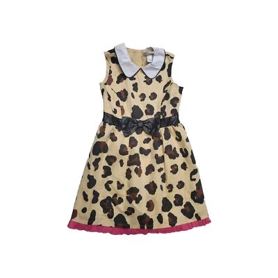 Harajuku Mini Dress S 6-6x Leopard Sleeveless  - Image 1 of 3