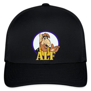 Gorra de béisbol negra de la serie de TV ALF talla ajustable S/M L/XL - Imagen 1 de 5
